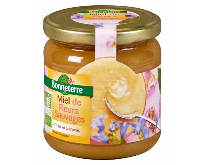 BONNETERRE Miel de Fleurs Sauvages - 500 g