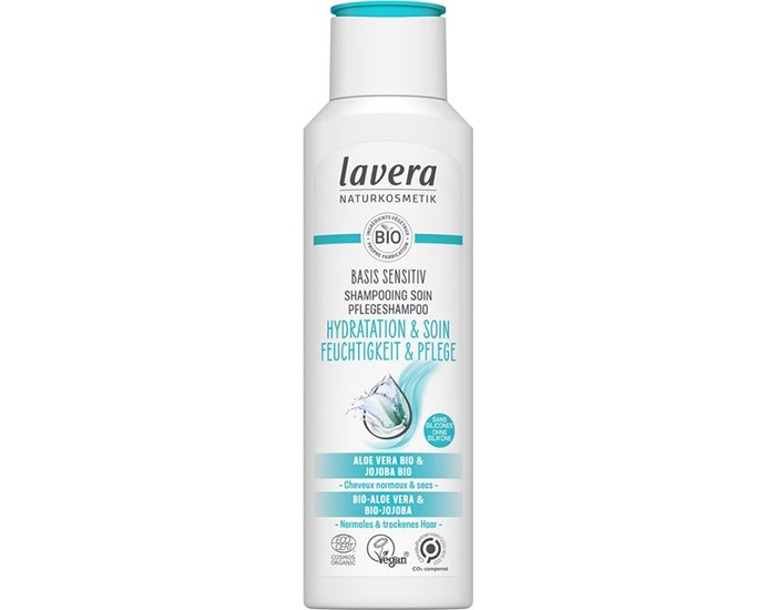 LAVERA Shampooing Basis Sensitiv Hydratant - 250 ml 