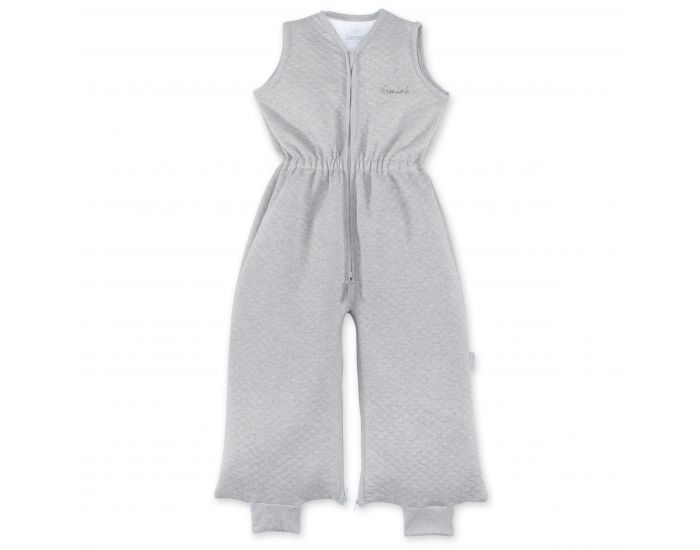 BEMINI Gigoteuse - Jambes Sparables - Pady - Quilted Jersey - Tog 1.5 - 24-36 Mois Grey mix