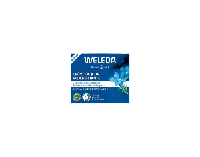 WELEDA - Crme de Nuit - Redensifiante - Gentiane Bleue et Edelweiss - 40 Ml