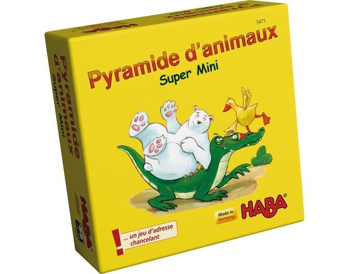 HABA Super mini pyramide d'animaux - Ds 5 ans