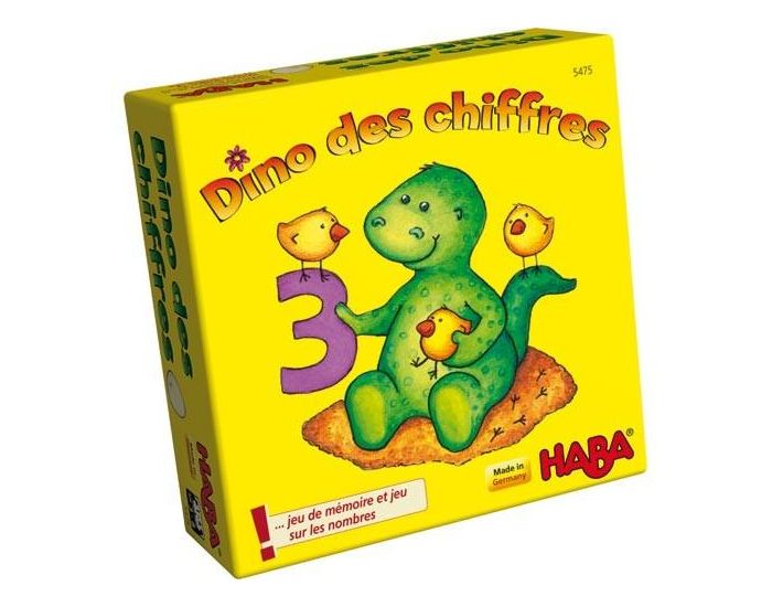 HABA Dino des chiffres - Ds 3 ans