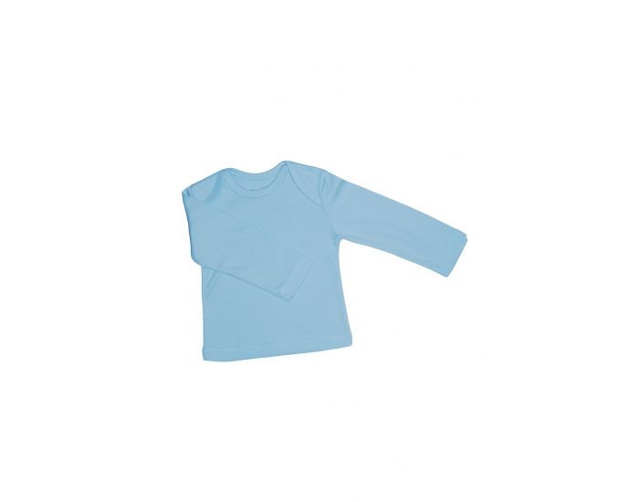  CANBOLI T-Shirt manches longues en coton Bio - Bleu