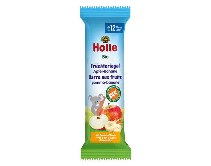 HOLLE Barre Pomme-Banane - Ds 12 mois