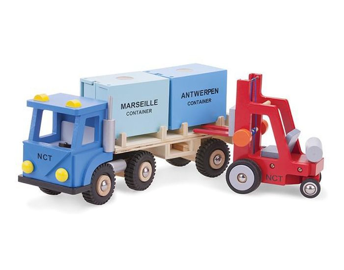 NEW CLASSIC TOYS Chariot lvateur - Ds 3 ans (1)