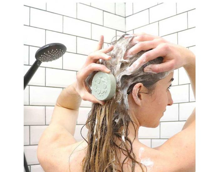LAMAZUNA Shampoing Solide Cheveux Gras au Rhassoul - 70ml (1)