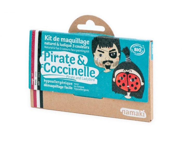 NAMAKI Kit de Maquillage 3 Couleurs - Pirate et Coccinelle - Ds 3 ans (9)