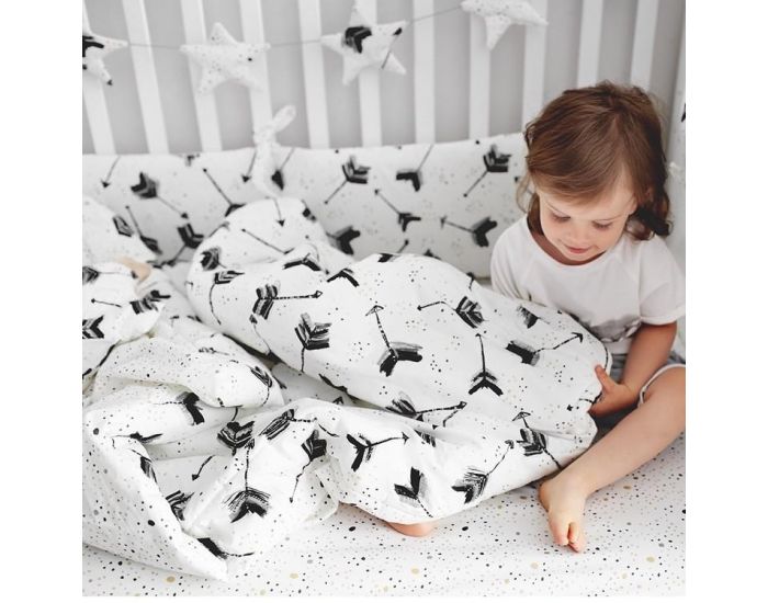SEVIRA KIDS Sevira Kids - Tour de lit rversible et adaptable a tous les lits en 100% coton certifi (2)