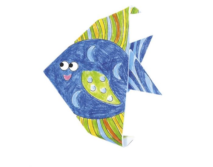 FRIDOLIN Coloring Origami - Poisson - Ds 6 ans (2)