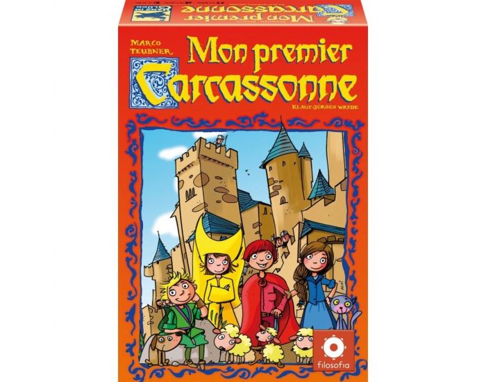 FILOSOFIA GAMES Mon premier carcassonne - Ds 4 ans (1)