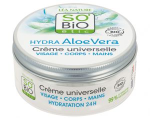 SO'BIO TIC Crme Universelle, Visage, Corps & Mains - Hydra Aloe Vera - 150ml
