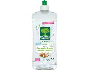 L'ARBRE VERT Vaisselle Mains Amande Douce et Fleurs d'Abricotier - 750 ml
