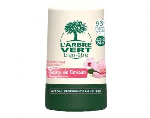 L'ARBRE VERT BIEN-TRE Dodorant Bille Fleurs de Cerisier - 50 ml