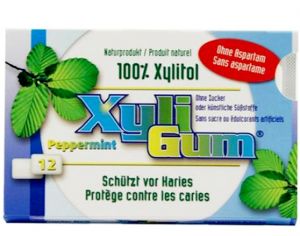 XYLI GUM Chewing-Gum 100% de Xylitol - Menthe Poivre