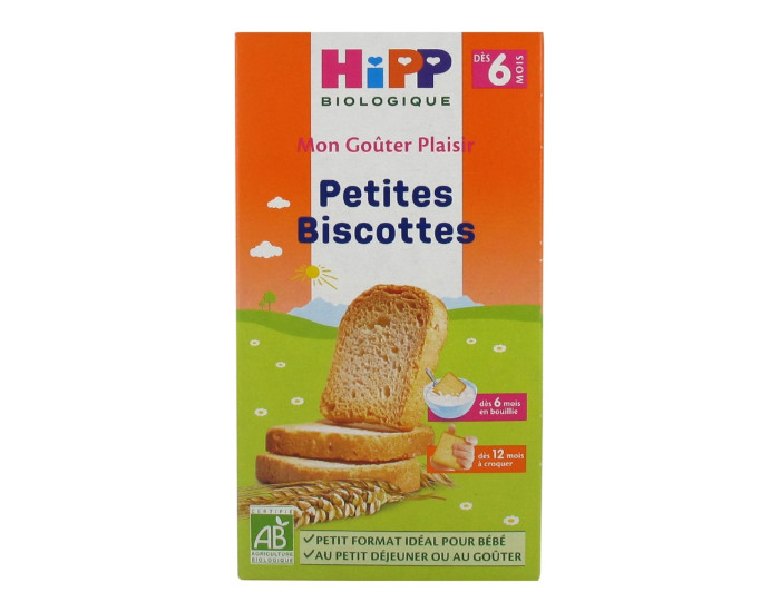 HIPP Petites Biscottes - 100g - Ds 6 Mois