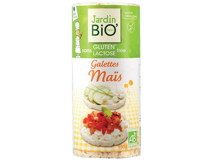 JARDIN BIO Galettes de Mas Sans Gluten - 130 g