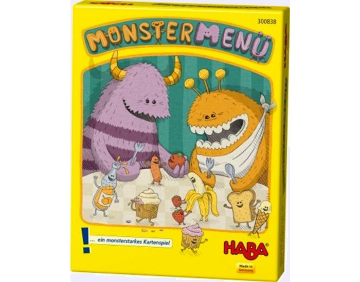 HABA Monster menu - Ds 6 ans