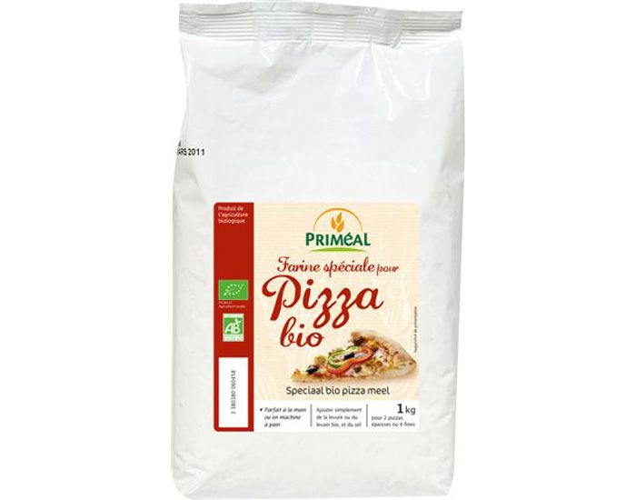 PRIMEAL Farine Spciale pour Pizza Bio 1Kg