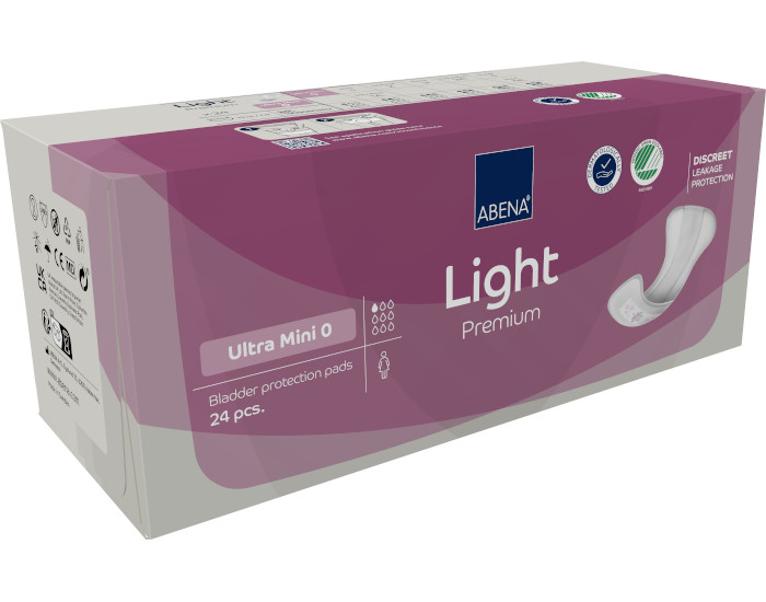 ABENA Light Protge Slip Incontinence Ultra Mini - Paquet de 24 - 100ml (2)