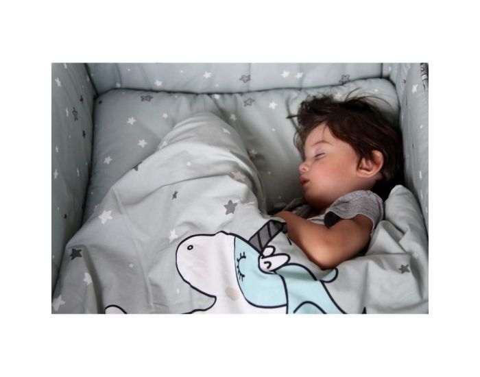 SEVIRA KIDS Sevira Kids - Tour de lit rversible et adaptable a tous les lits en 100% coton certifi (12)