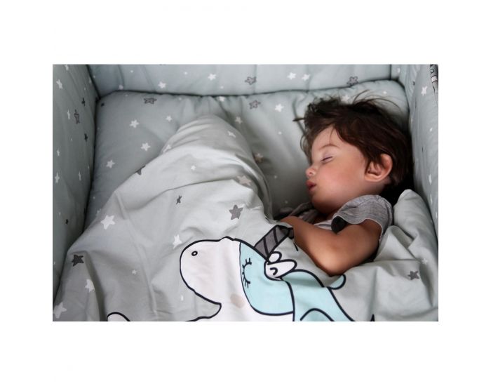 SEVIRA KIDS Sevira Kids - Tour de lit rversible et adaptable a tous les lits en 100% coton certifi (5)