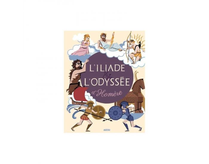 LES EDITIONS AUZOU L'Illiade et l'Odysse - Ds 9 ans (1)