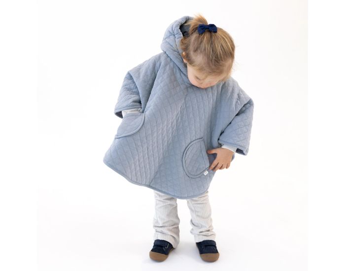 BEMINI Poncho de Voyage - Pady - Quilted + Jersey - 9-36 Mois (20)