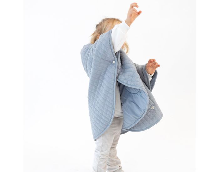 BEMINI Poncho de Voyage - Pady - Quilted + Jersey - 9-36 Mois (7)
