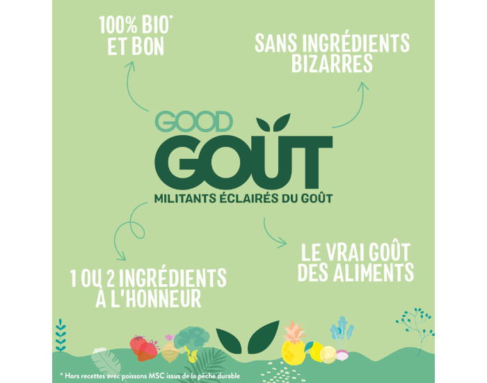 GOOD GOUT Petit Plat Bb Ratatouille au Quinoa - 190g - Ds 6 mois (4)