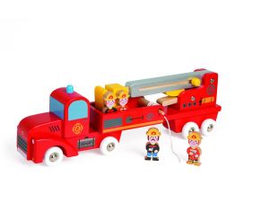 JANOD Camion de Pompiers Gant - Ds 2 ans