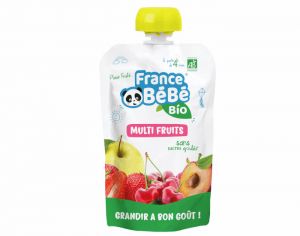 FRANCE BEBE BIO Gourde Multi-Fruits - 100g - Ds 4 mois