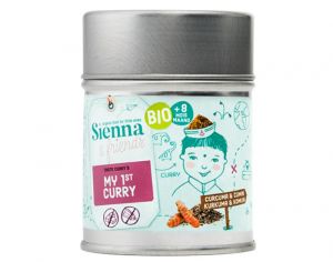 SIENNA AND FRIENDS Mon Premier Curry - 40g - Ds 8 mois