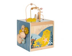 SMALL FOOT COMPANY Cube de Motricit - Seaside - Ds 1 an