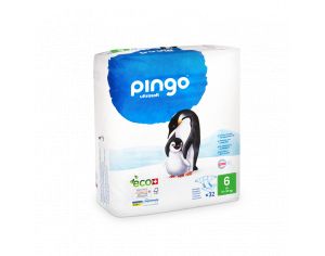 PINGO Couches cologiques - Taille 6 - 16  30 kg 1 paquet de 32 couches
