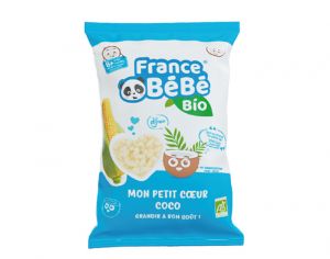 FRANCE BEBE BIO Biscuit Mon Petit Coeur de Mas - Ds 8 mois - 30 g